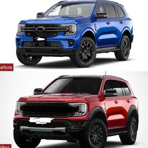 Jual Bodykit Ford Everest Next Gen Upgrade Raptor For Everest 2023 ...