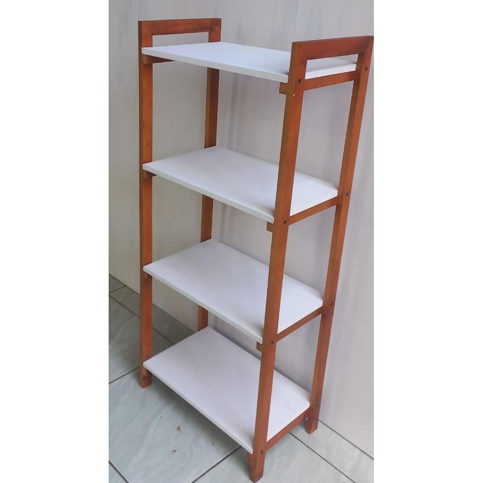 Jual Rak Tingkat Kayu 4 Susun, Rak Kayu Serbaguna, Rak Susun Aesthetic ...