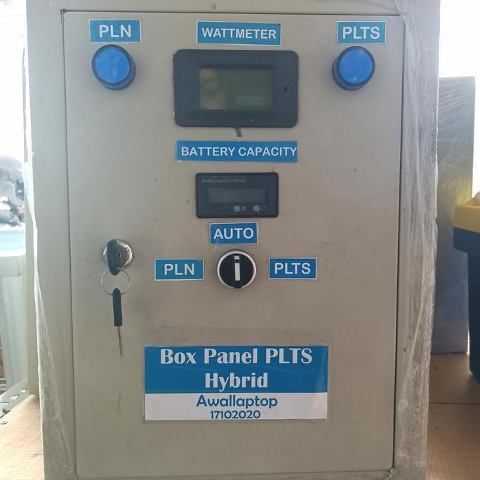 Jual PAKET LENGKAP PANEL PLTS PANEL SURYA SOLAR CELL INVERTER SCC ATS ...