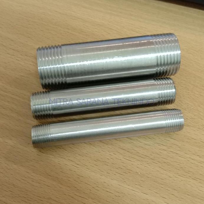 Jual Ready Pipe Thread / Pipa Nepel Stainless 1