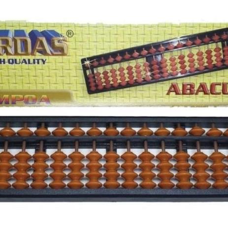 Jual Thebest- Sampoa alat hitung anak sempoa Abacus 13 tiang | Shopee ...