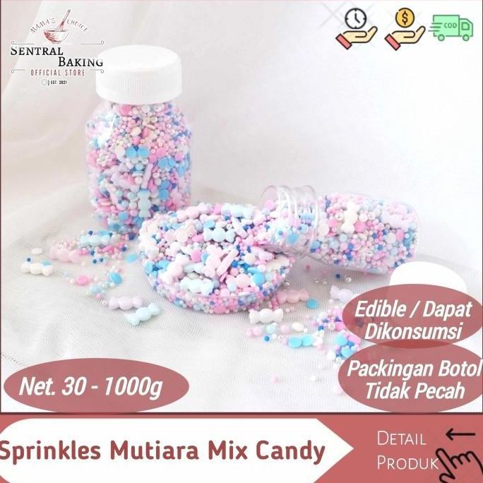 Jual Bestone- Sprinkle Kue Mutiara Candy / Springkle Hias Kue ...