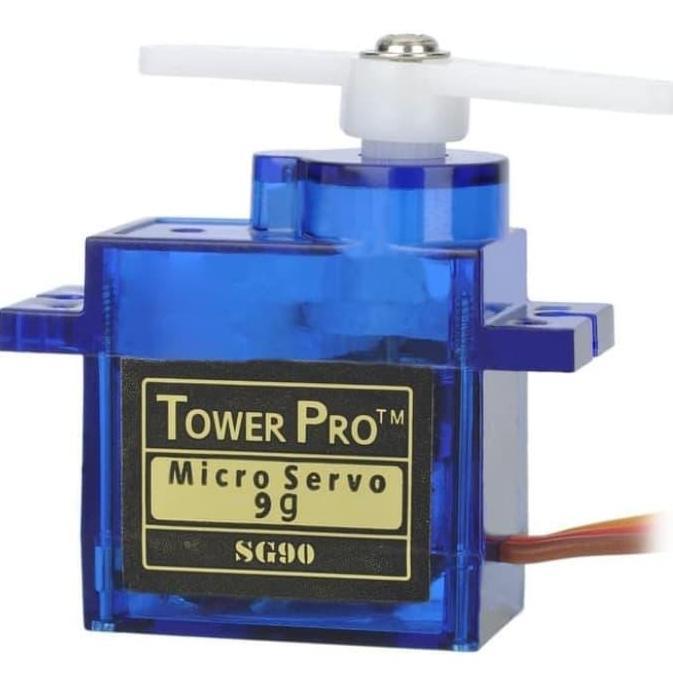 Jual Lansungkirim- Servo Sg90 Motor Microservo Sg-90 Biru Tower Pro ...