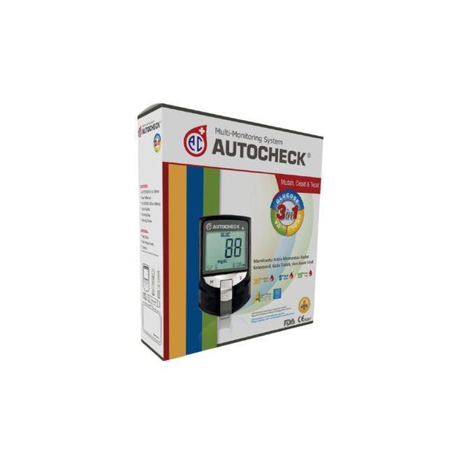 Jual Medikit- Autocheck 3 In 1 (Alat + Strip) | Shopee Indonesia