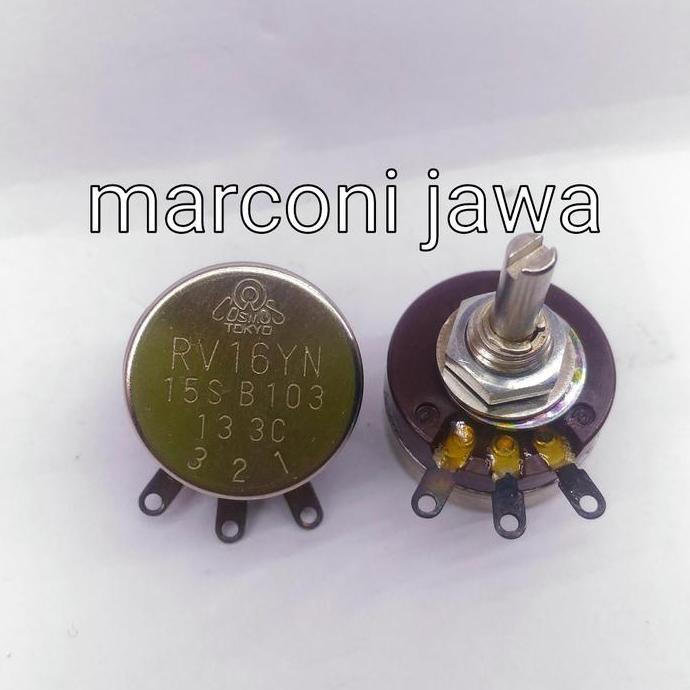 Jual BEBAS ONGKIR - Potensio RV16YN 15S B103-10K ohm Ready semua ukuran ...