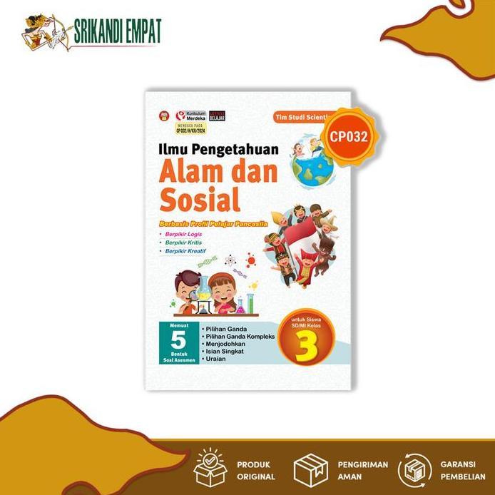 Jual Buku Sekolah - Ilmu dan Pengetahuan Alam dan Sosial SD/MI Kelas 3 ...