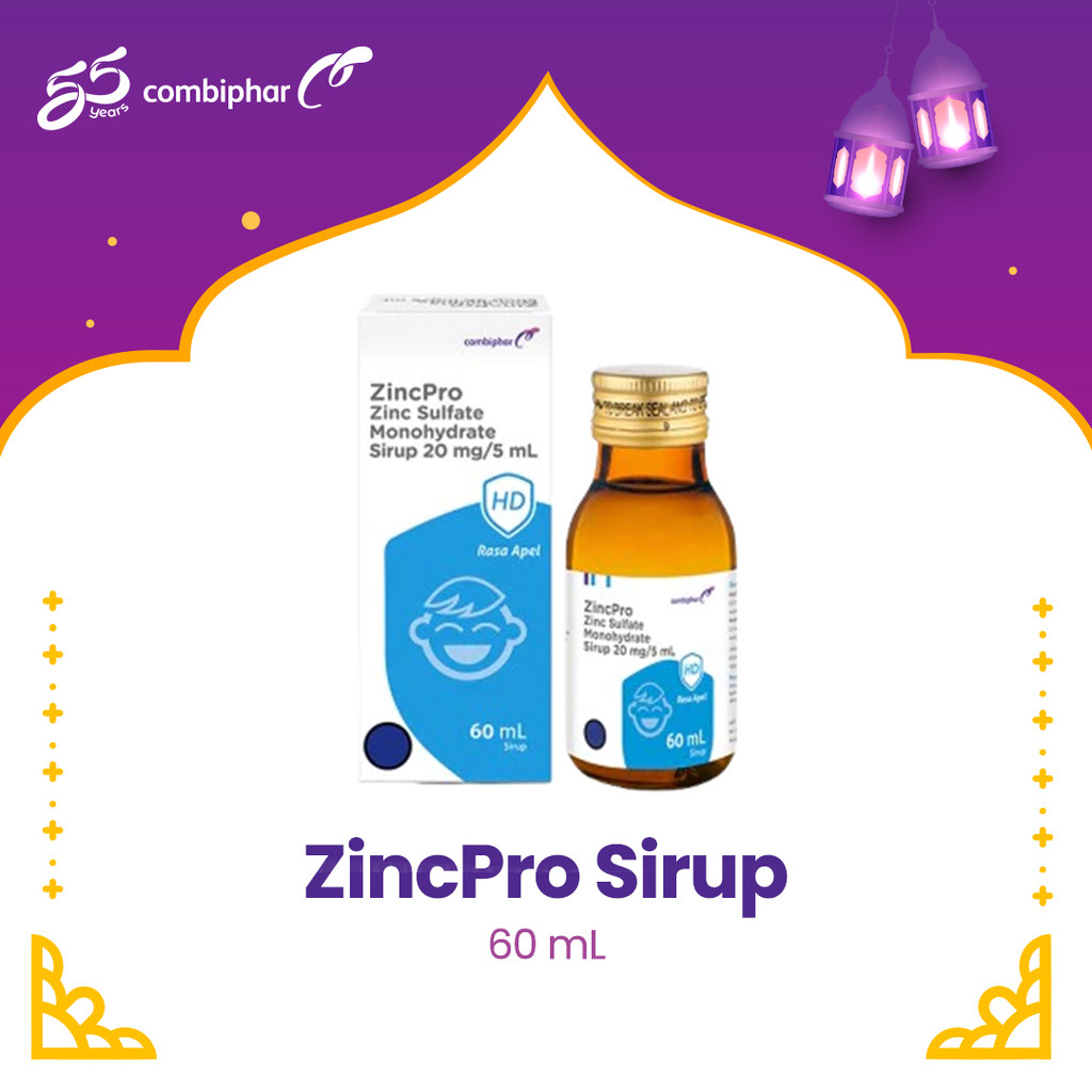 Jual ZincPro Sirup 1 botol @ 60 ml | Shopee Indonesia