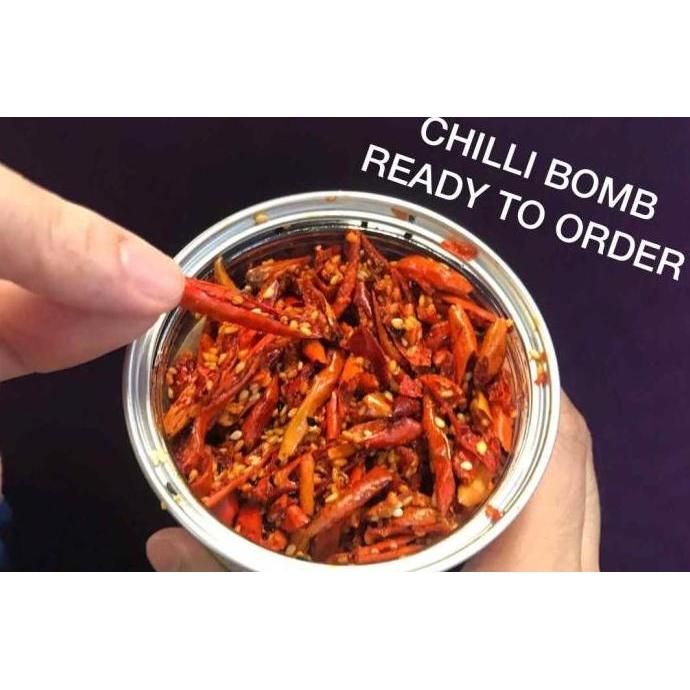 Jual CHILLI BOMB THAILAND SNACK CEMILAN pedas gurih enak | Shopee Indonesia