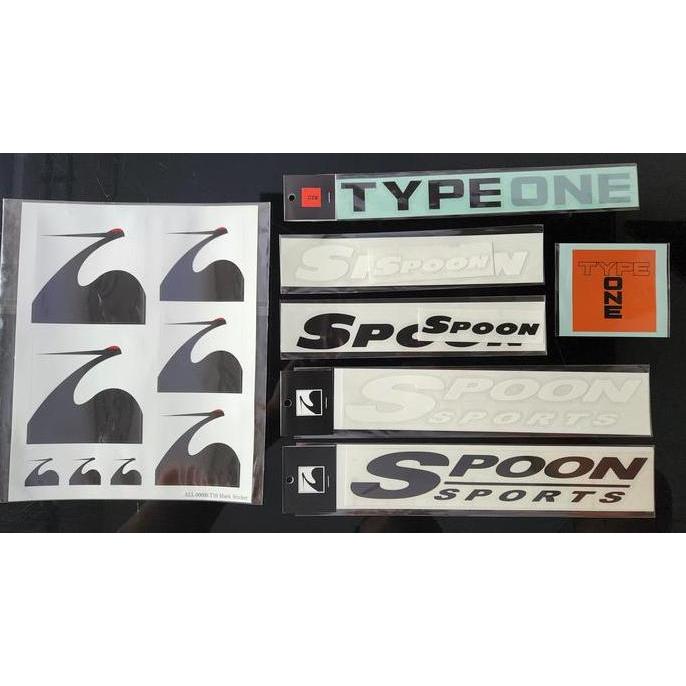 Jual Sticker Spoon & Type-One Original Made In Japan | Shopee Indonesia