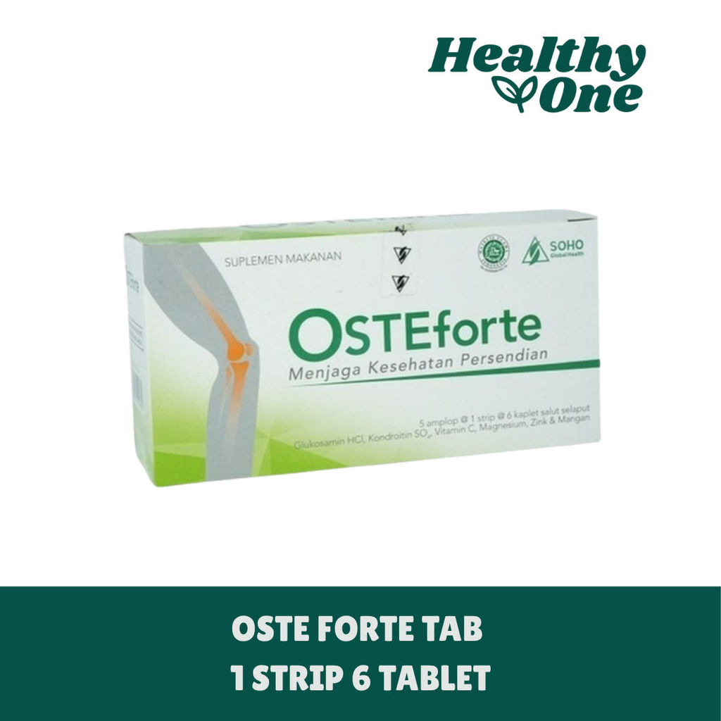 Jual OSTE FORTE TAB 1 STRIP 6 TABLET | Shopee Indonesia