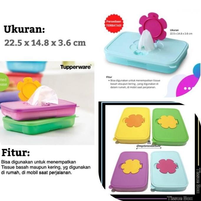 Jual BEBAS ONGKIR - Tupperware Tissue Box Small Tempat Penyimpanan ...