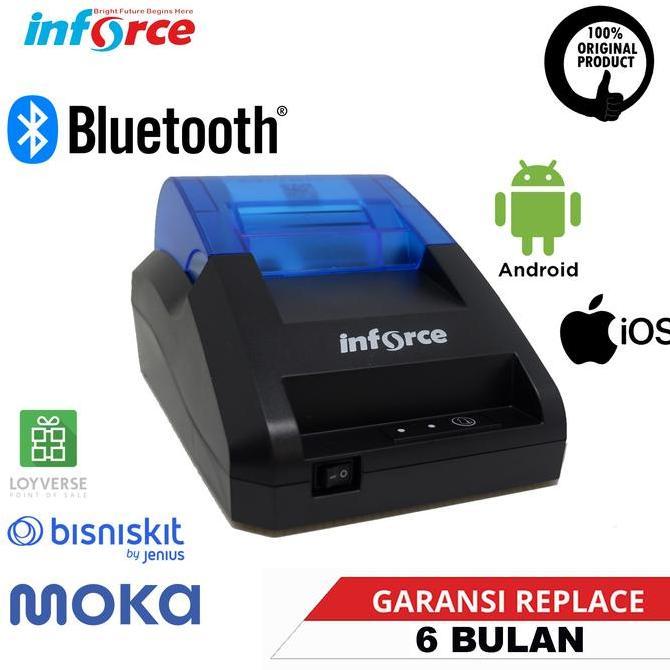 Jual Inforce Thermal Printer Kasir P58C Nb Usb Bluetooth Bisa Moka ...