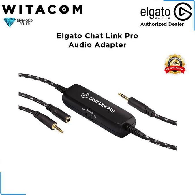 Jual Elgato Chat Link Pro Audio Adapter - | Shopee Indonesia