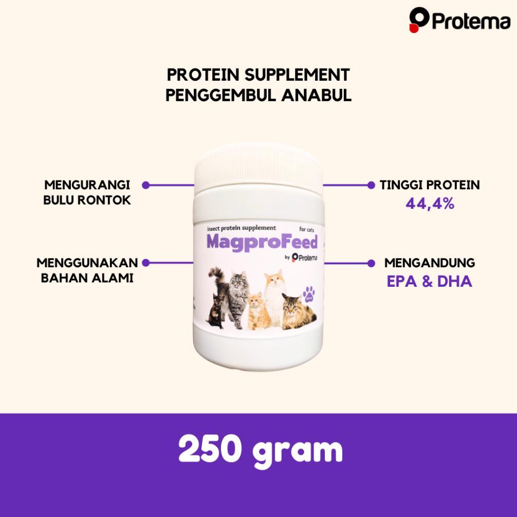 Jual Maggpro Suplemen Protein Untuk Kucing 250Gram Penambah Nafsu Makan ...