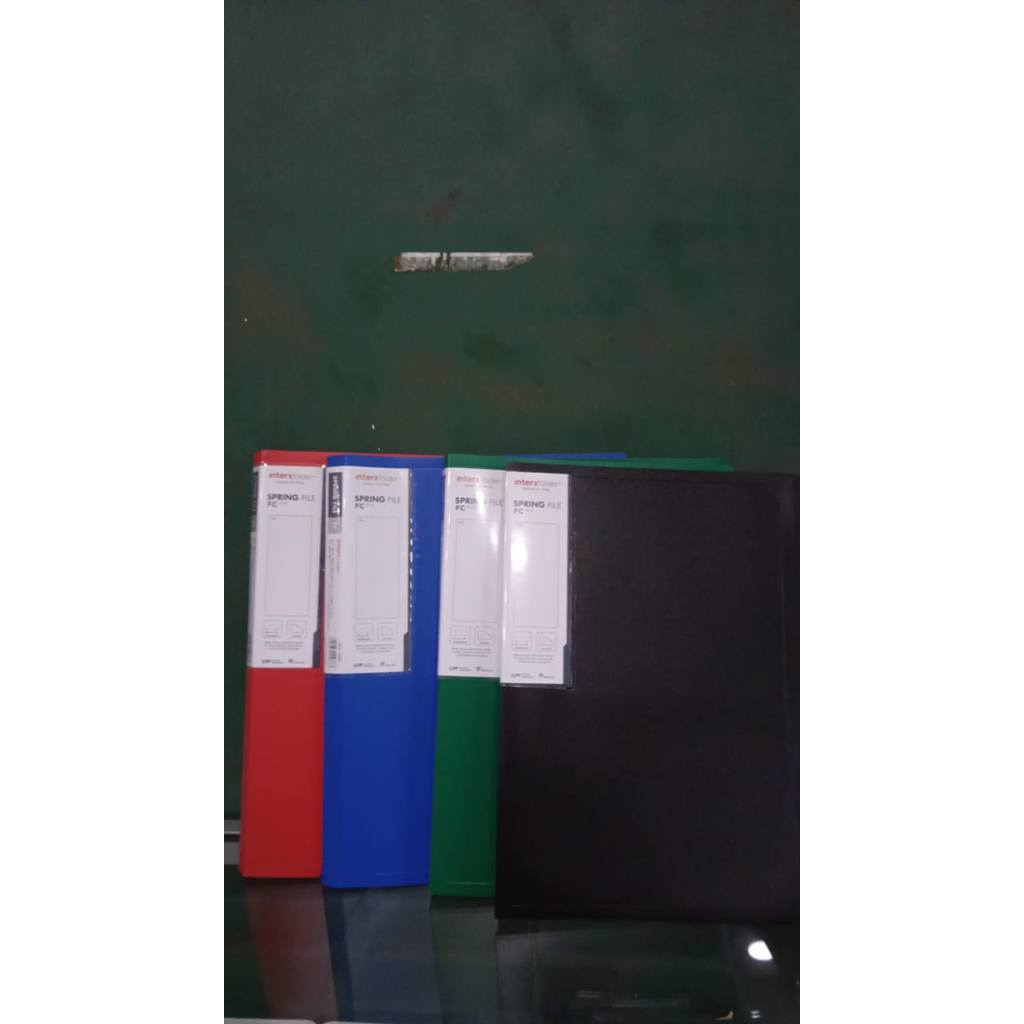 Jual InterX Folder Spring File Map Arsip Penyimpanan Dokumen | Shopee ...
