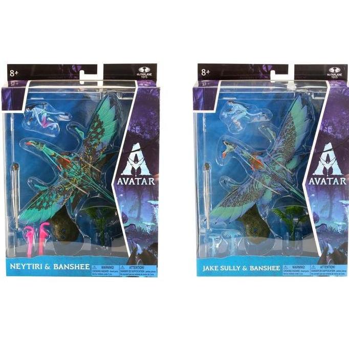 Jual MCFARLANE AVATAR 2 JAKE SULLY & BANSHEE / NEYTIRI & BANSHEE KODE ...