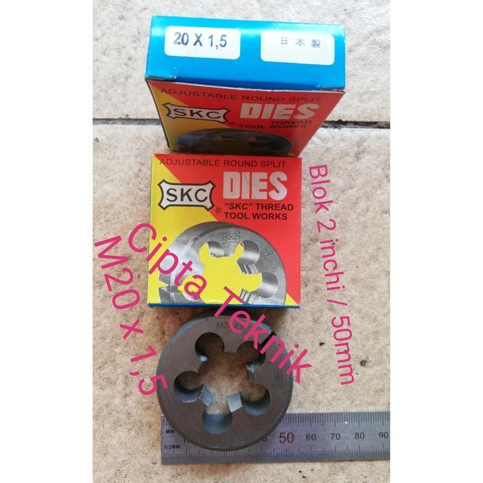 Jual Snei SKC M20 x 1,5 Round Dies M20x1.5 Senei Senai Sney Snay Ulir ...