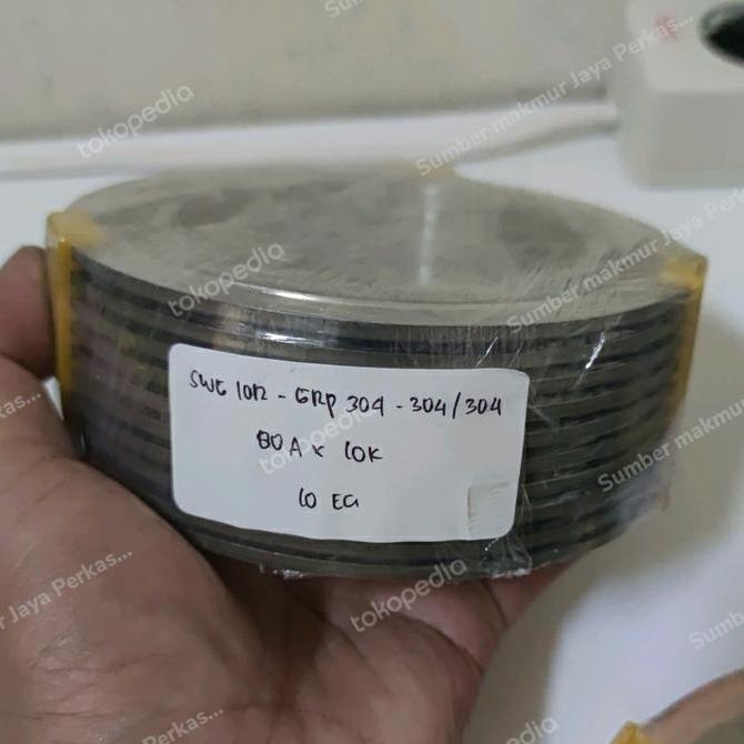 Jual HARGA DISC - SWG JIS 10K SS304 ( Spiral Wound Gasket SS304 JIS 10K ...