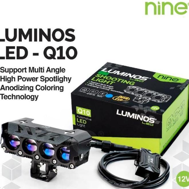 Jual Nine Luminos Led Q10 Q9 Lampu Laser Projector Sql 3 Mata Hilow 2 ...