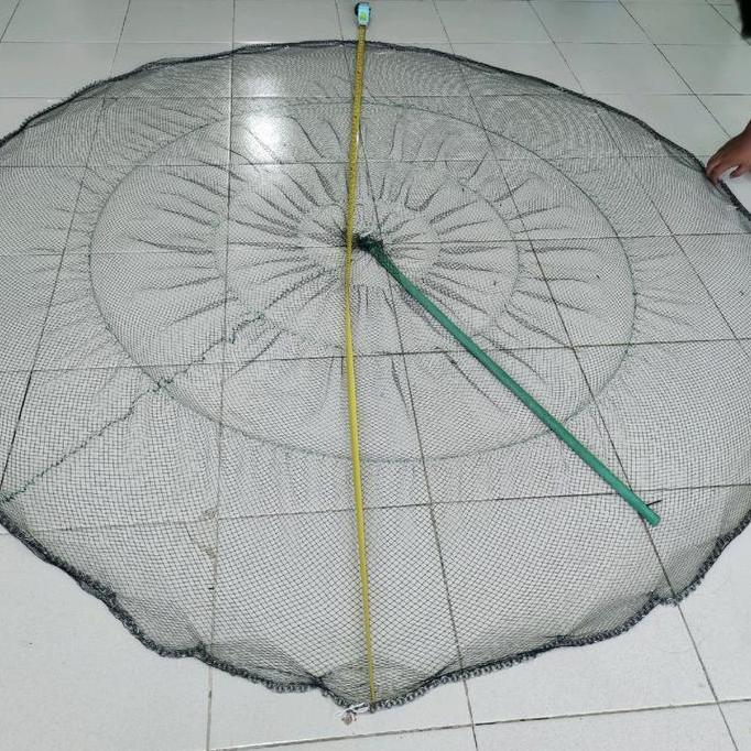 Jual NEW JALA IKAN, JALA LEMPAR, JALA 1,5 METER FULL MEKAR BAHAN NILON ...