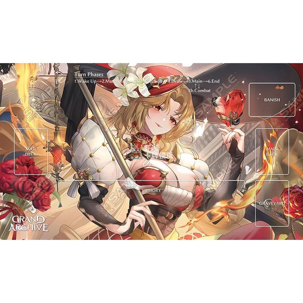 Jual Grand Archive Series 600x350mm Custom Playmat Playsheet