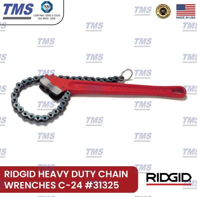 Jual CHIONEZA Kunci Rantai Pipa Heavy Duty Chain Wrenches C-24 Ridgid ...
