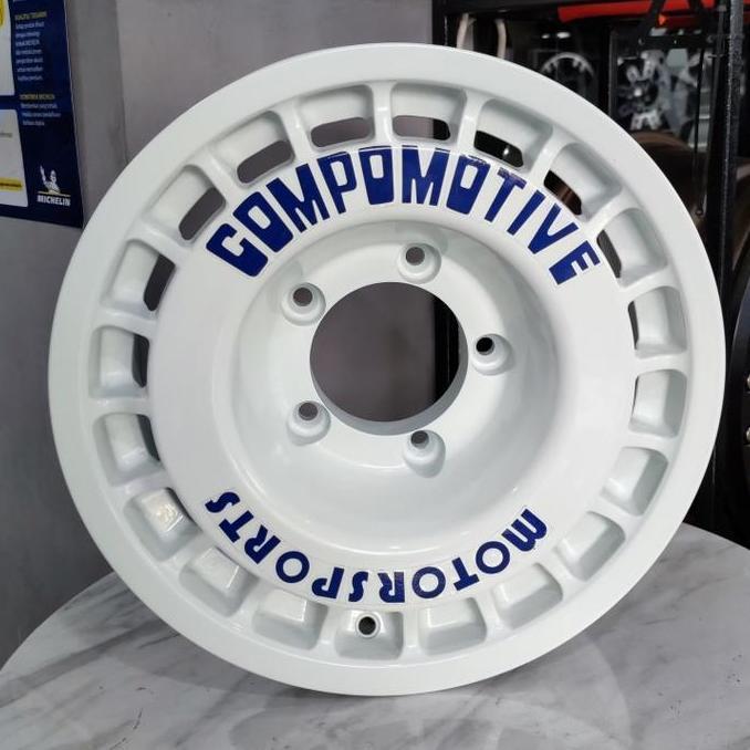 Jual Velg Compomotive Rally Ring 15 Jimny Katana Taft Escudo Jeep CJ7 ...