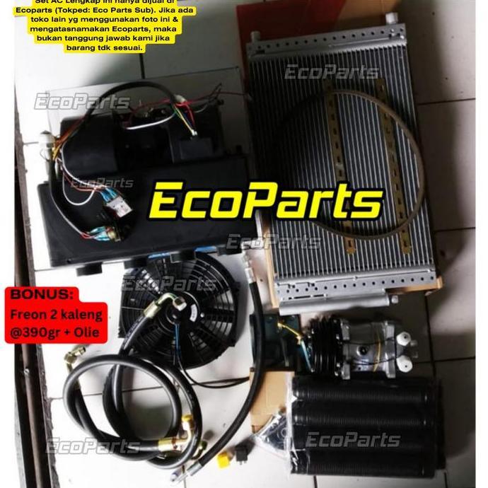 Jual AC LENGKAP 1 SET MITSUBISHI CANTER SANDEN 24V SINGLE ORIGINAL DAN ...