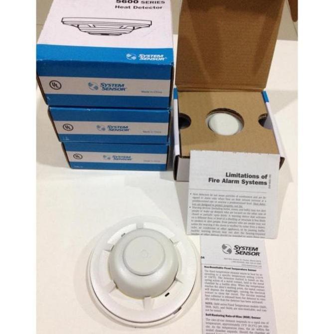 Jual BEBAS ONGKIR - Heat Detector System Sensor 5600 5601P fixed + ror ...
