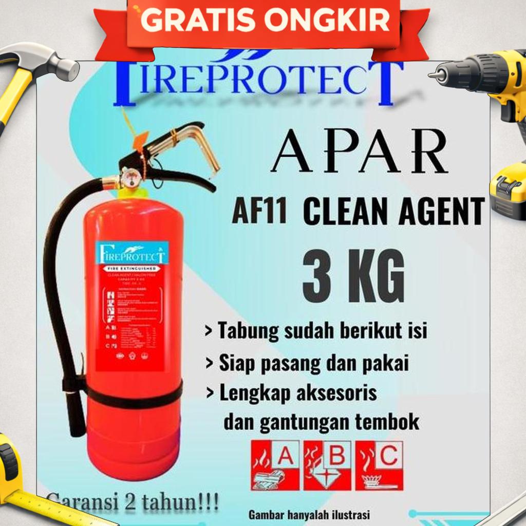 Jual Fire Protect Apar Clean Agent Af11 3Kg Halon Free Ramah Lingkungan ...