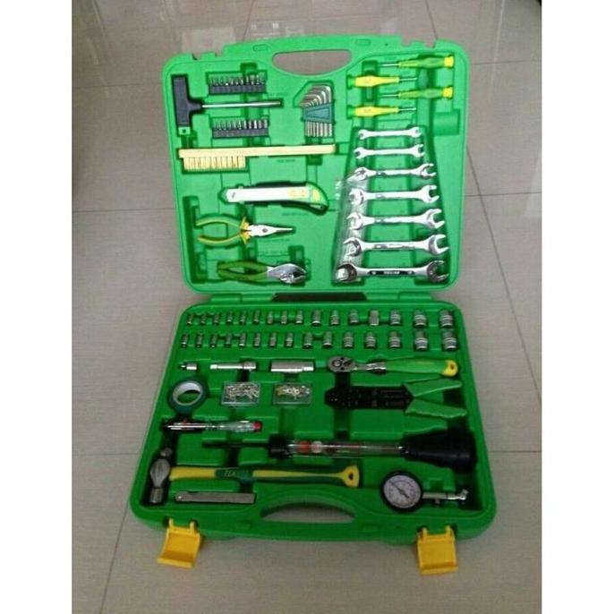 Jual Tekiro Mechanic Tool 130 Pcs / Tekiro Tool Set MEKANIK / Tool Kit ...