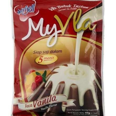 Jual MYFLA VANILLA INSTANT SACHET / VLA FLA MYVLA UNTUK PUDING ...