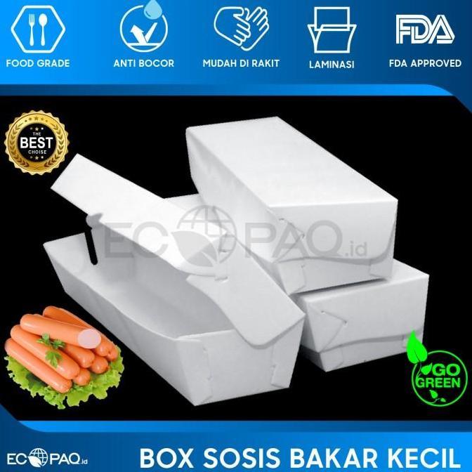 Jual Box Sosis Bakar - Dus Sosis Bakar - Kotak Sosis Bakar - COKLAT - S ...