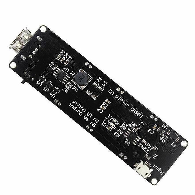 Jual Taiyo- Battery 18650 Shield Power Supply Module For Arduino ...