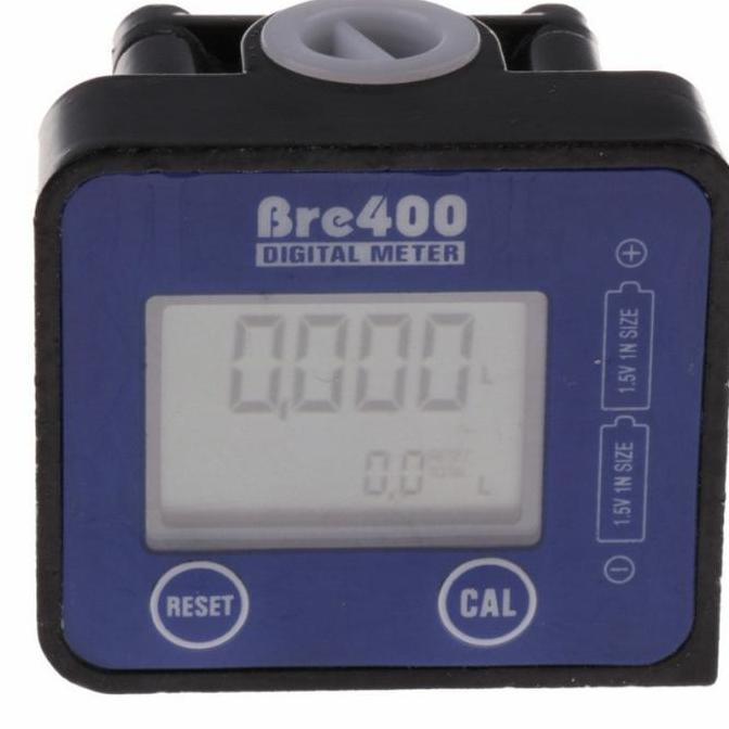 Jual DIGITAL FLOW METER TURBINE 1/2 INCH FLOW METER WATER FUEL OIL ...