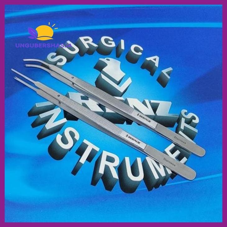 Jual (MEDIS) PINSET MEDIS GERALD TISSUE FORCEPS 17,5CM ( 1X2 TEETH ...