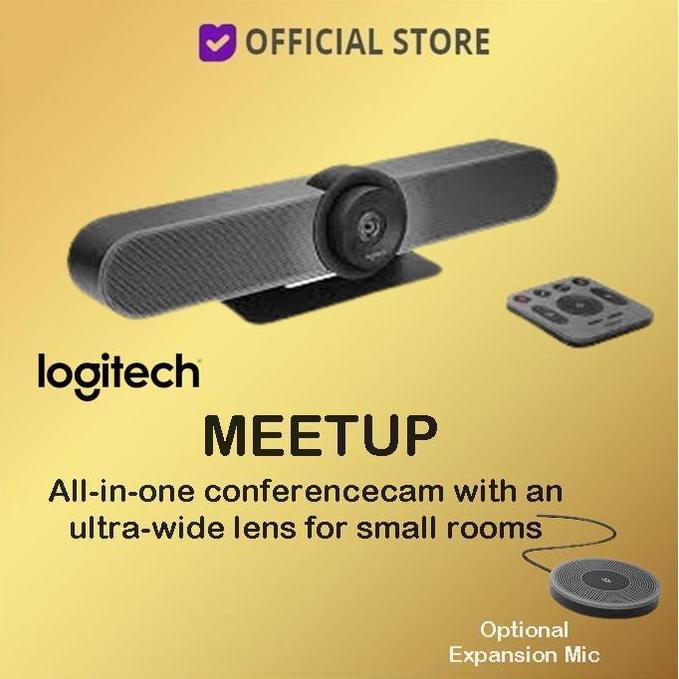 Jual '' Logitech MeetUp All-in-one Conference Cam Ultra Wide Lens Meet ...