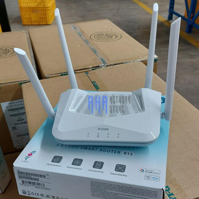 Jual R15 Eagle Pro AI DLink R15 WiFi6 AX1500 Gigabit Smart Mesh Router ...