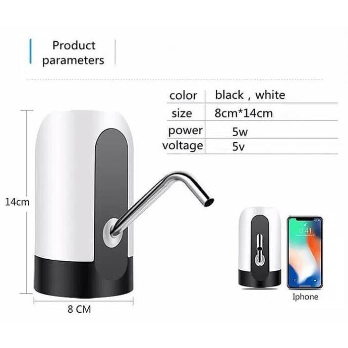 Jual Pompa Galon Elektrik USB Mini / Pompa Galon Elektrik USB Mini ...