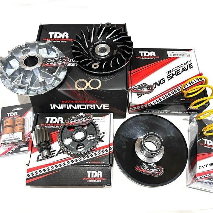 Jual Parling Laris! Paket Cvt Upgrade Kit Tdr Racing Infidrive+Gear ...