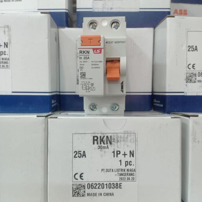 Jual Murah RCCB ELCB LS RKN 2P 25A 30mA Non COD | Shopee Indonesia