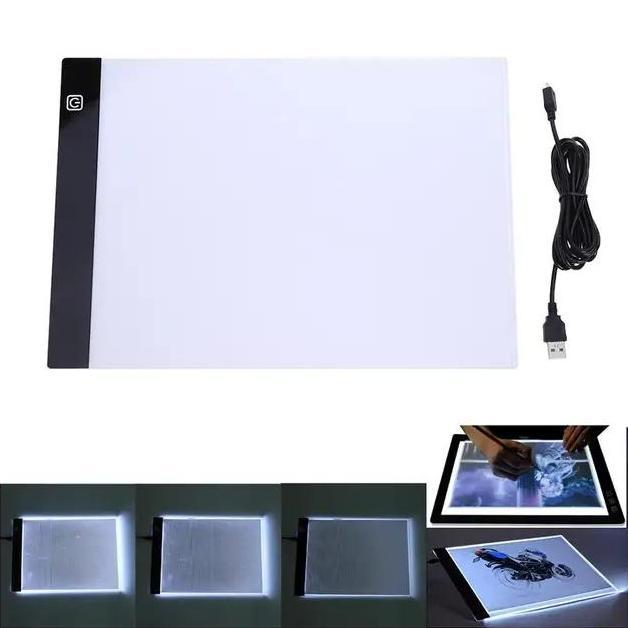 Jual A4 LED Drawing Tracking Board Stensil Board / Papan Jiplak Gambar ...