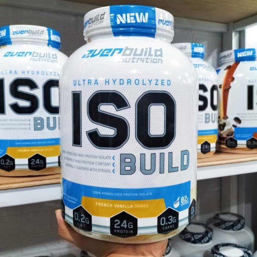 Jual Everbuild Iso Build Hydrolyzed Protein 5 Lbs Original | Shopee ...
