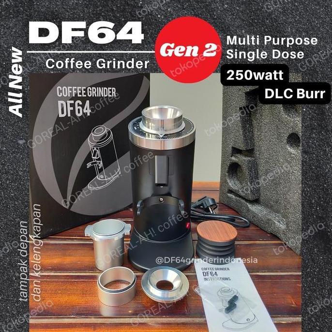 Jual New- New DF64 Gen 2 Coffee Grinder - DF64 V2 terbaru DLC Burr ...
