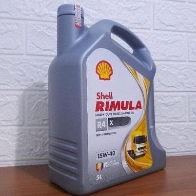 Jual New- Oli shell rimula r4 x 15w-40 diesel isi 5L-original scan ...