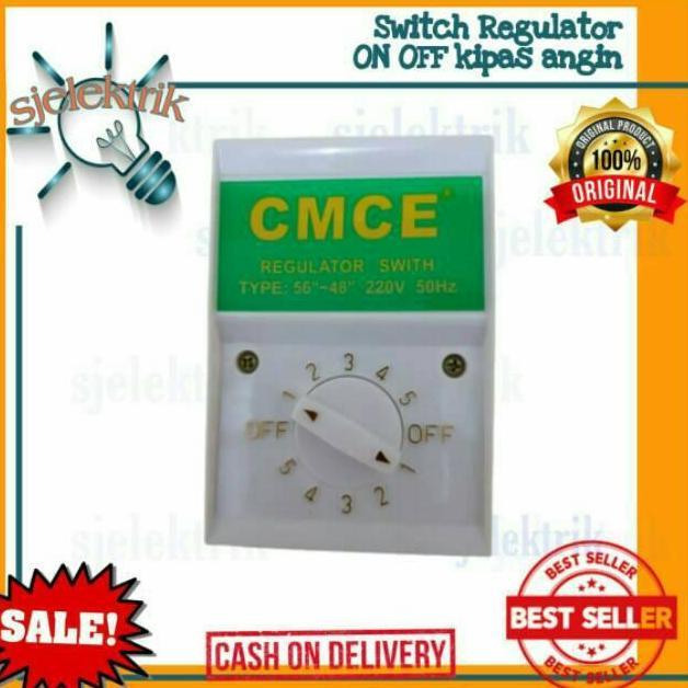 Jual New- SWITCH regulator on off kipas angin baling besi 56 in ceiling ...