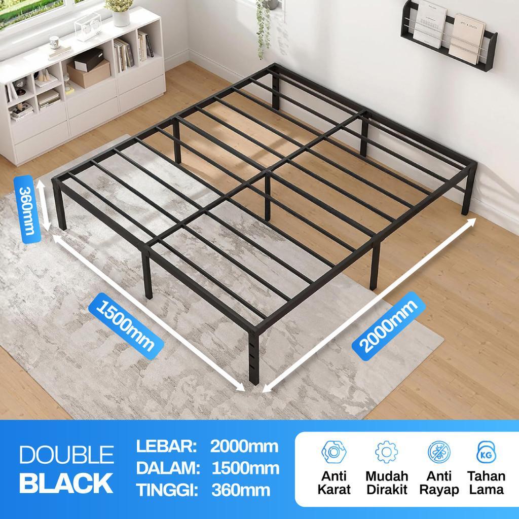 Jual Dipan Tempat Tidur Dipan Kasur 180X200 Dipan 120X200 Ranjang Besi ...