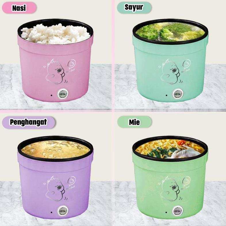 Jual New Product Fs Rice Cooker Panci Listrik Serbaguna 1L Anti Lengket ...