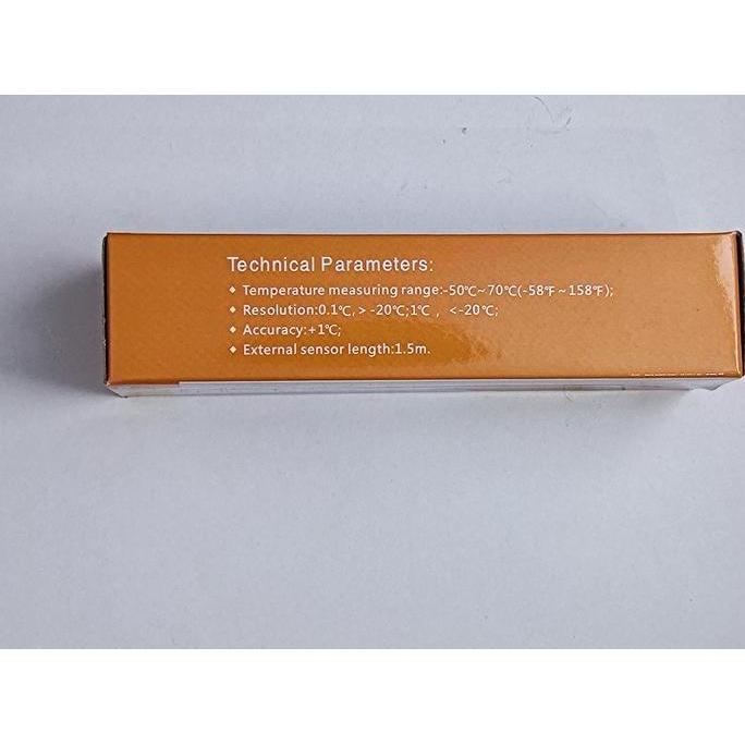 Jual TERMOMETER DIGITAL THERMOMETER SUHU RUANGAN AC MOBIL KULKAS DS-1 ...