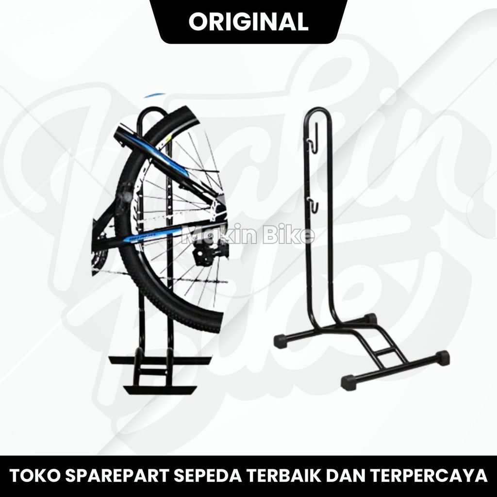 Jual L150 Stand Parkir Sepeda Bicycle Racks Floor Standing Bike Display ...